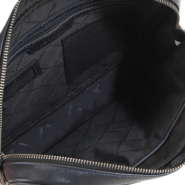 Stone Messenger Bag-L In Navy