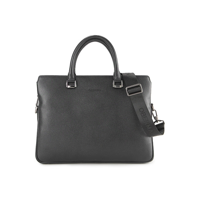 Stone Document Bag-L In Navy