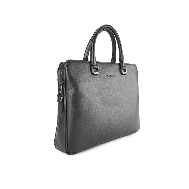 Stone Document Bag-L In Navy