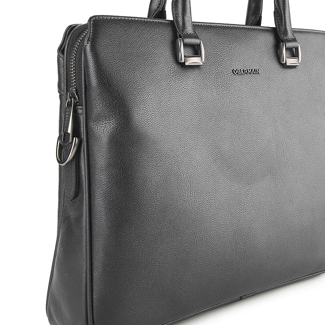 Stone Document Bag-L In Navy