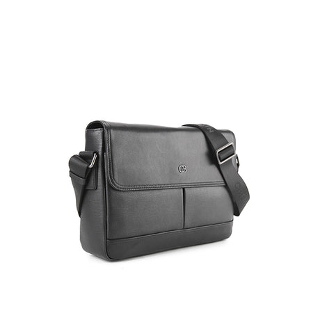 Dylan Messenger Bag-L In Black