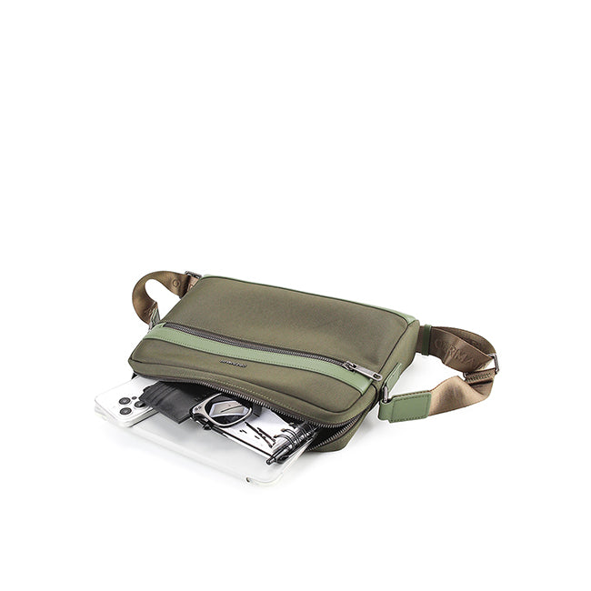 Darian Messenger Bag In Olive