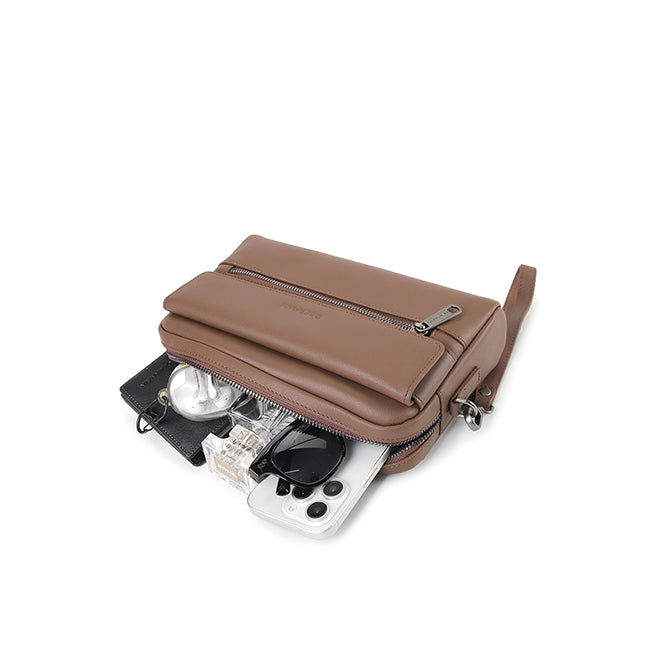 Obermain Men Bags Dutch Clutch-L In Brown