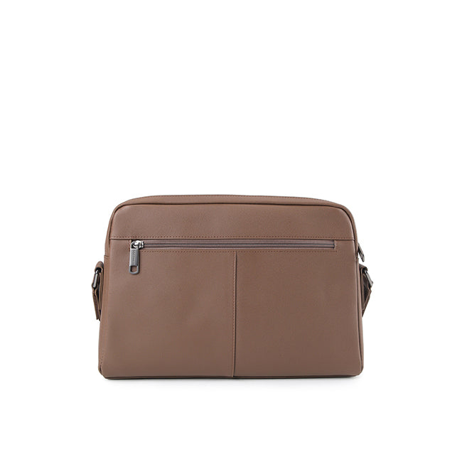 Obermain Men Dutch Messenger Bag-L In Brown