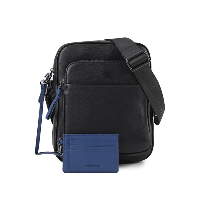 Obermain Men Dennis Sling Bag-L In Black