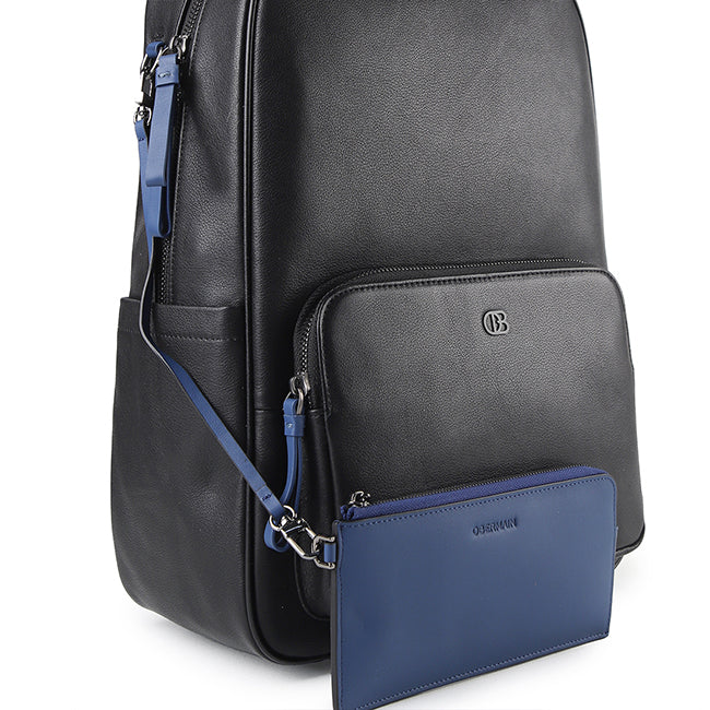 Obermain Men Bags Dennis Backpack-L In Black