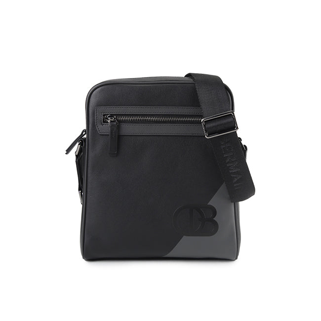 Obermain Men Fortune Sling Bag-L In Black