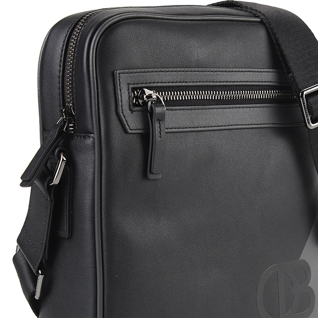 Obermain Men Fortune Sling Bag-L In Black