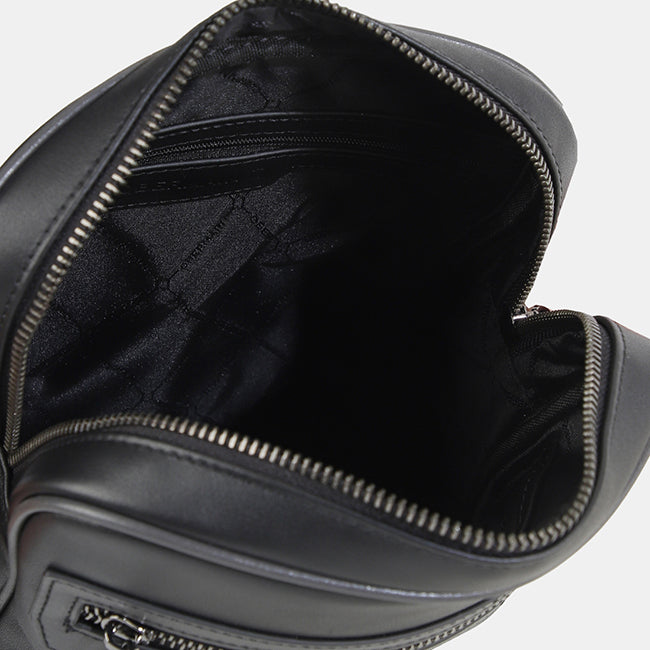 Obermain Men Fortune Sling Bag-L In Black