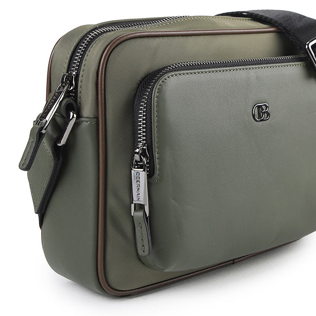 Obermain Men Edric Messenger Bag In Olive