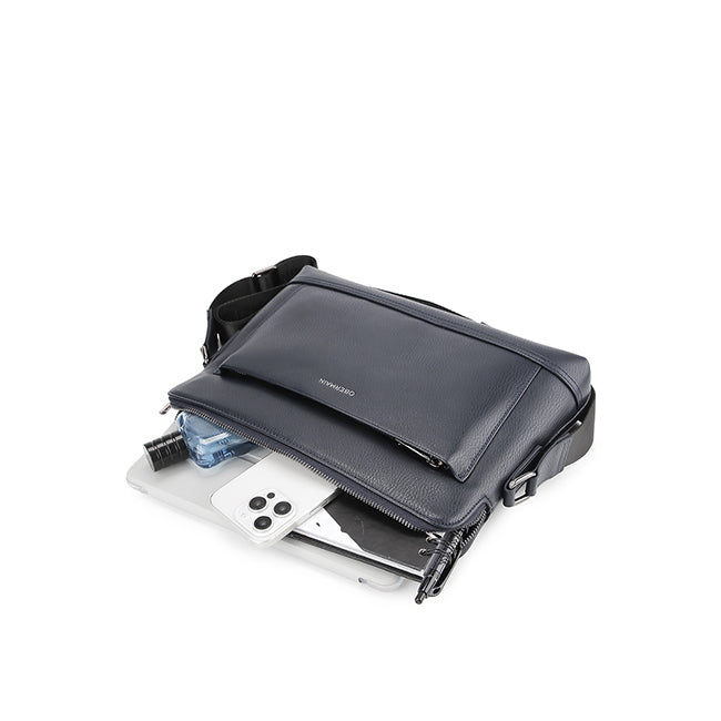 Obermain Tas Pria Taryn 2 Messenger Bag In Navy