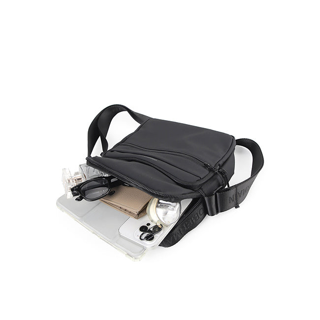 Obermain Men Kaleb 1 Sling Bag In Black