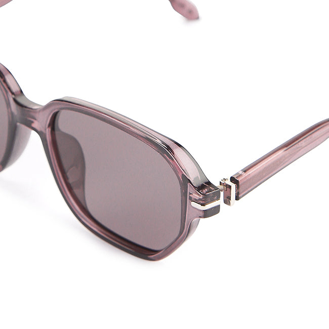 Obermain Aksesoris Wanita sunglasses Rosa Round In Purple