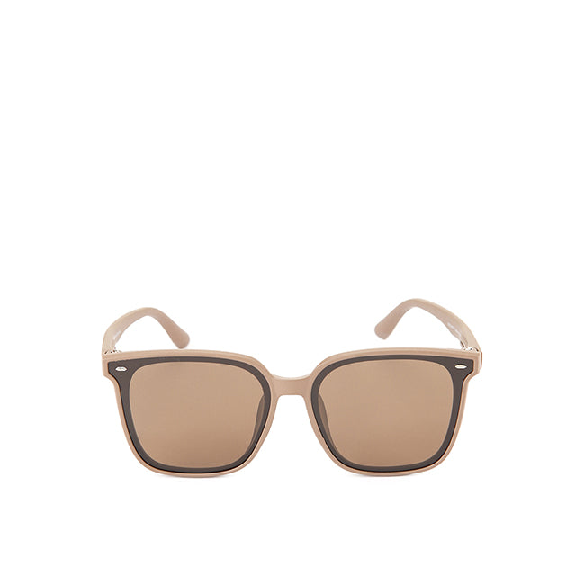 Obermain Women Sunglasses Flora Square In Taupe