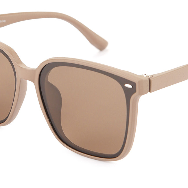 Obermain Women Sunglasses Flora Square In Taupe