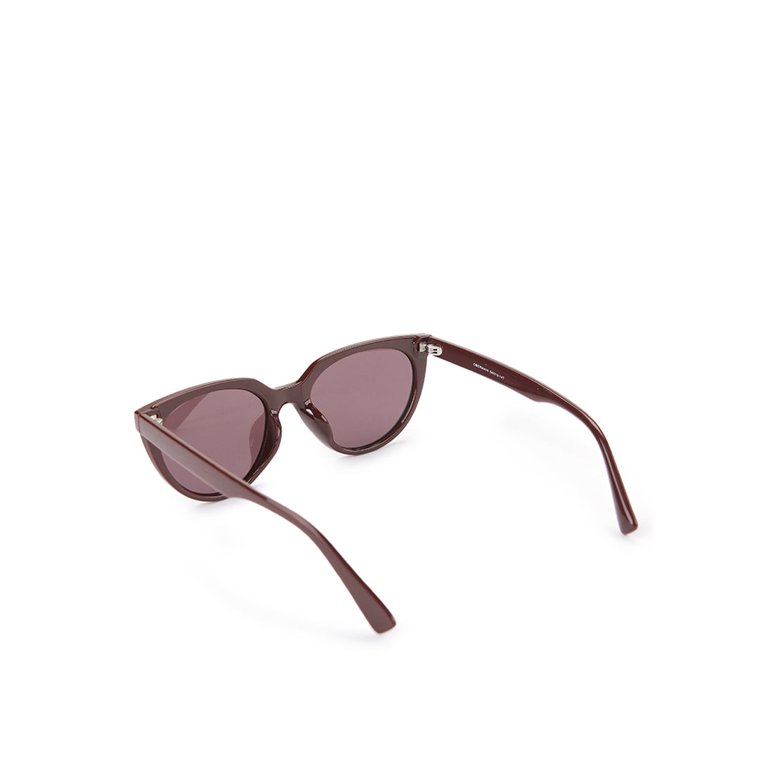Obermain Women Sunglasses Fancy Round In Maroon