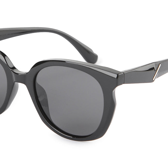 Obermain Women Sunglasses Florence Round In Green