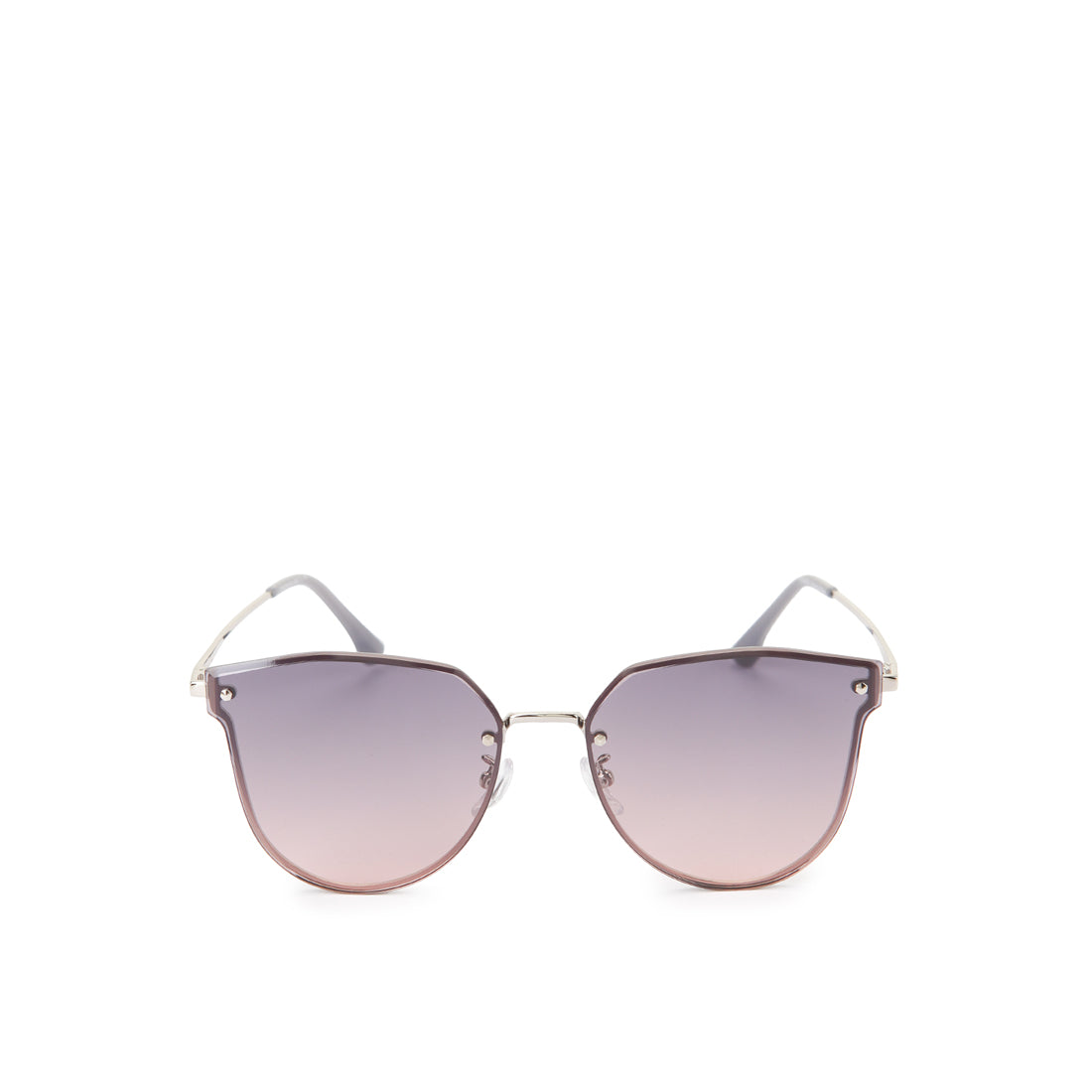 Obermain Women Sunglasses Gina Hexagonal In Silver