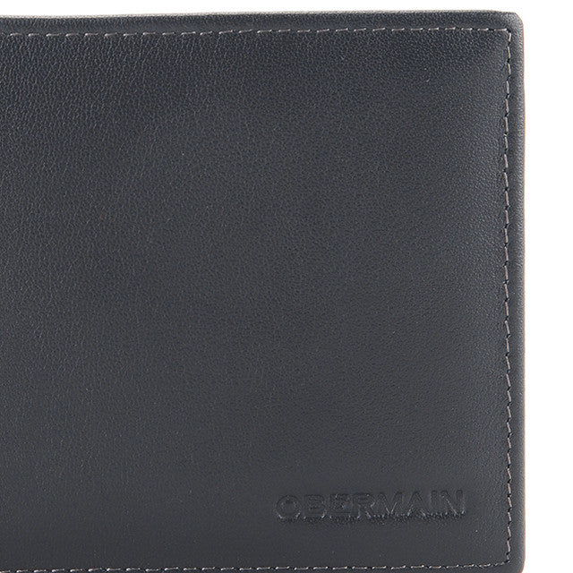Obermain Aksesoris Unisex Mano Short Wallet - Rfid In Grey