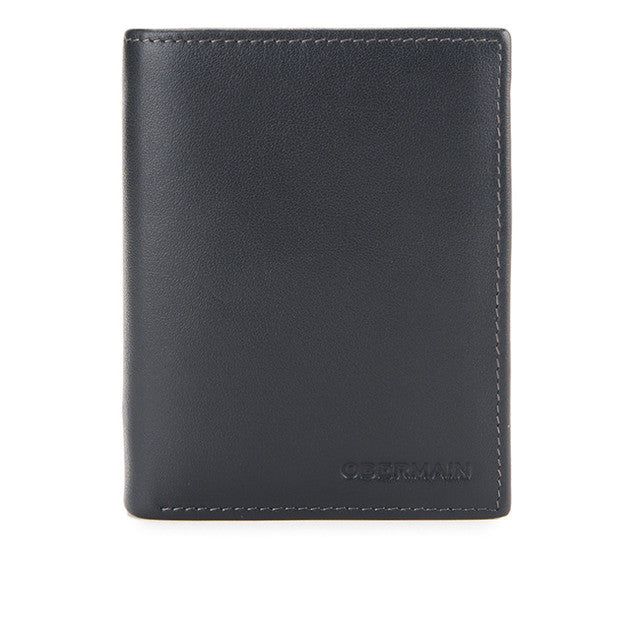 Obermain Aksesoris Unisex Mano Tall Wallet - Rfid In Grey