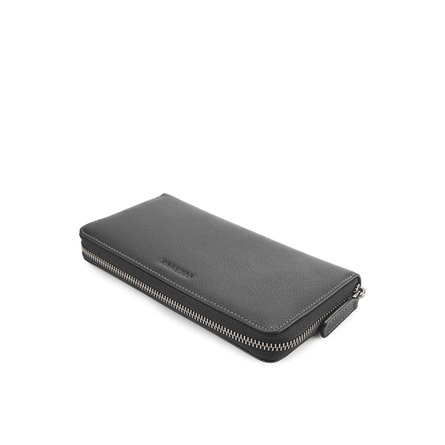 Obermain Aksesoris Unisex Long Wallet Macson Long Wl - Rfid In Black