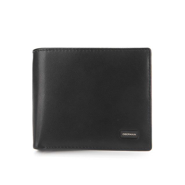 Obermain Aksesoris Unisex Merik Short Wallet - Rfid In Black