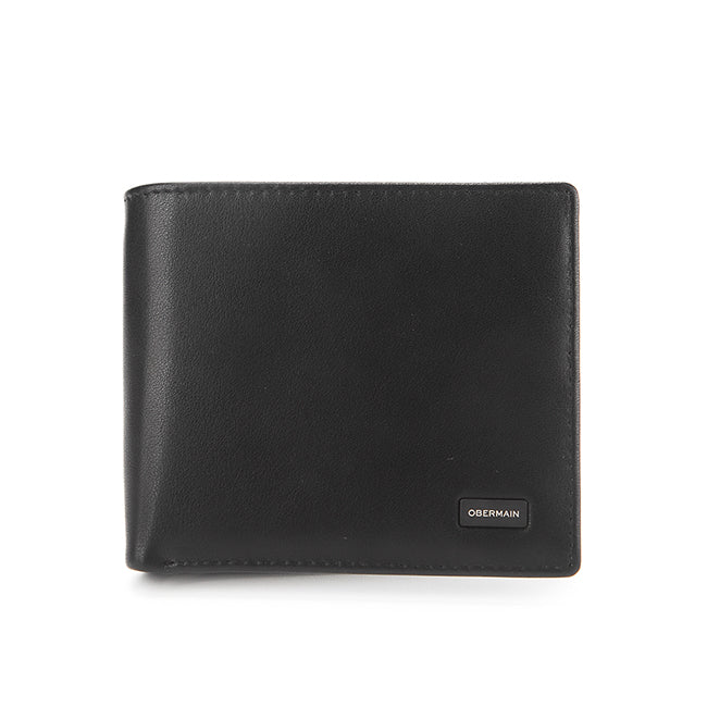 Obermain Aksesoris Unisex Merik Short Wallet - Rfid In Black