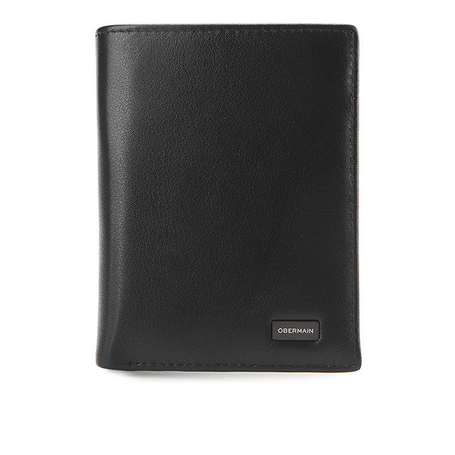 Obermain Aksesoris Unisex Merik Tall Wallet - Rfid In Black