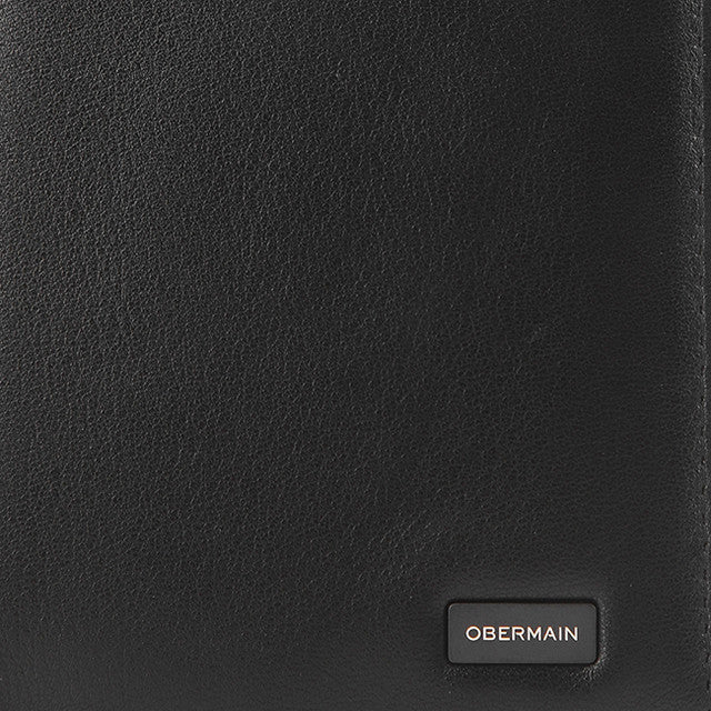 Obermain Aksesoris Unisex Merik Tall Wallet - Rfid In Black