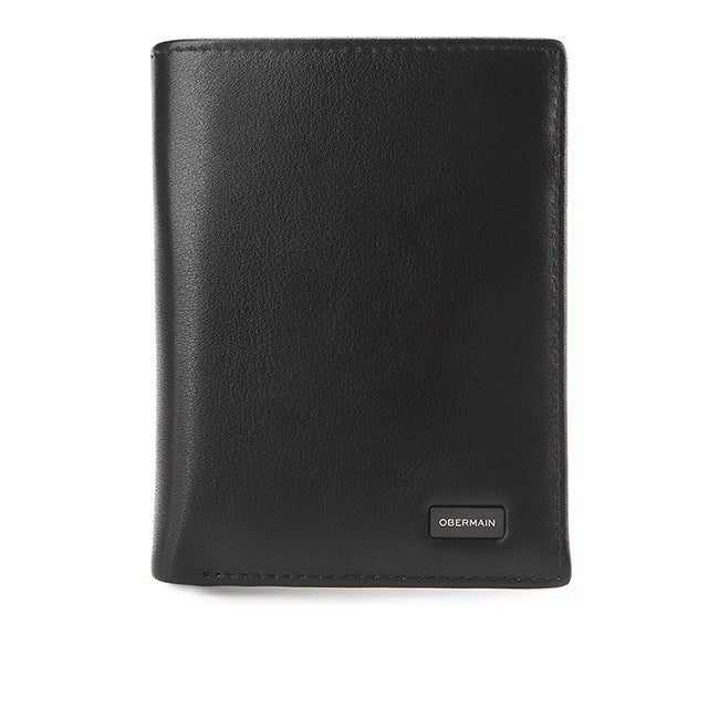 Obermain Aksesoris Unisex Merik Tall Wallet - Rfid In Black