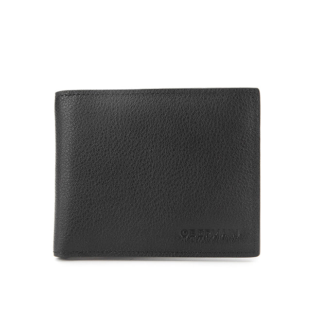 Obermain Aksesoris Unisex Short Wallet Melon Short Wl Coin-Rfid In Black