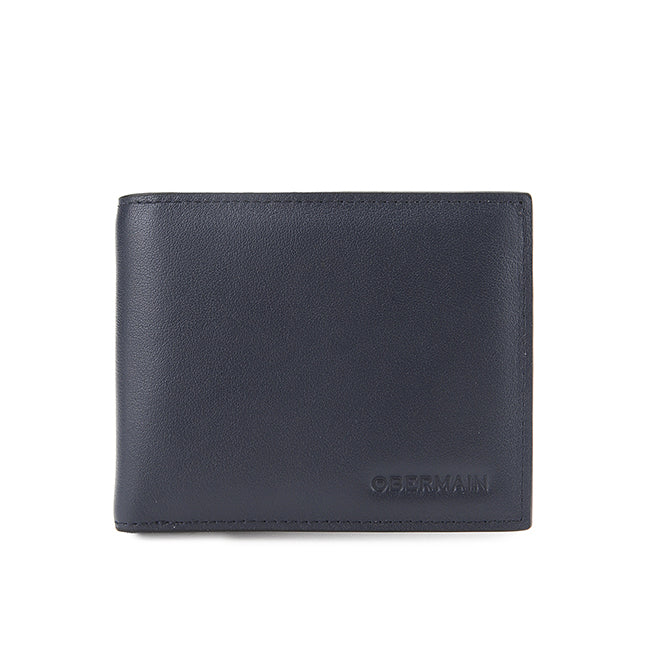 Obermain Aksesoris Unisex Short Wallet Melon Short Wl Coin-Rfid In Navy