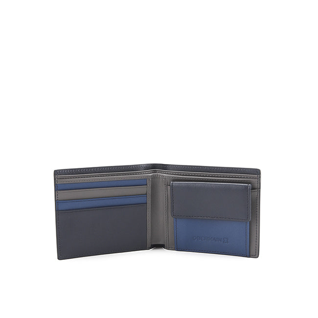 Obermain Aksesoris Unisex Short Wallet Melon Short Wl Coin-Rfid In Navy