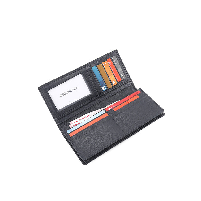 Obermain Aksesoris Unisex Mayer Long Wallet - Rfid In Navy