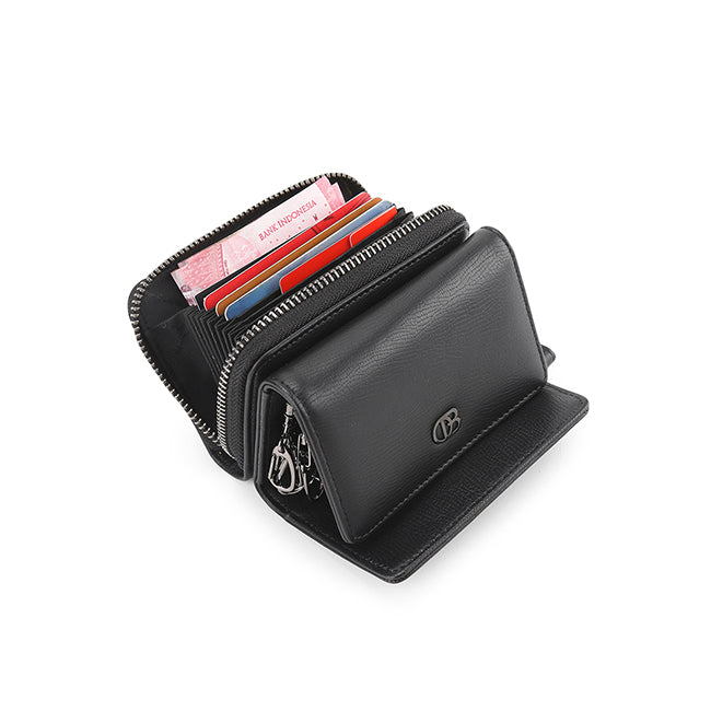 Obermain Aksesoris Unisex Key Holder Naj 2-In-1 Keyholder In Black