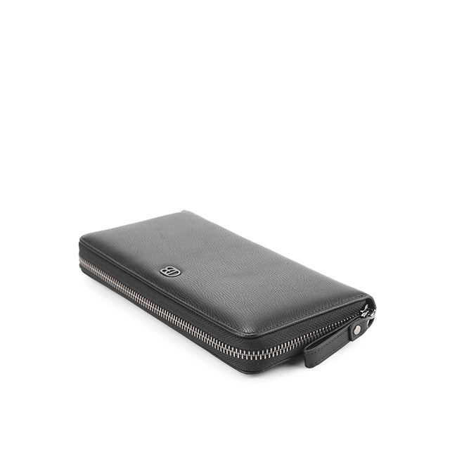 Obermain Aksesoris Unisex Long Wallet Naj Long Zip Wallet - Rfid In Black