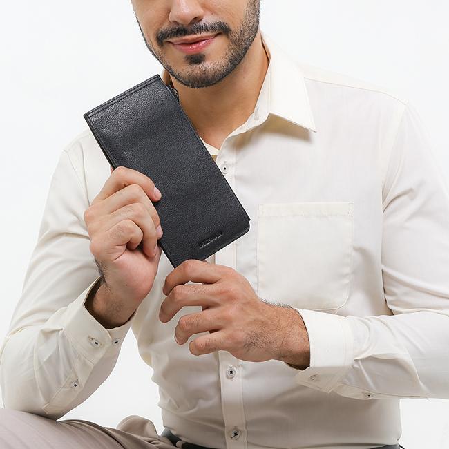 Obermain Aksesoris Pria Card Holder Morthon Cardholder-Rfid In Beige