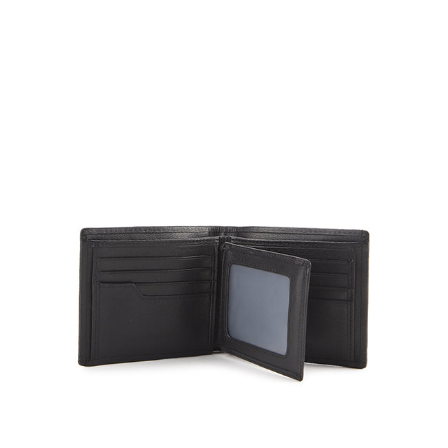 Obermain Aksesoris Pria Short Wallet Nereo Short Wlflip-Rfid In Black