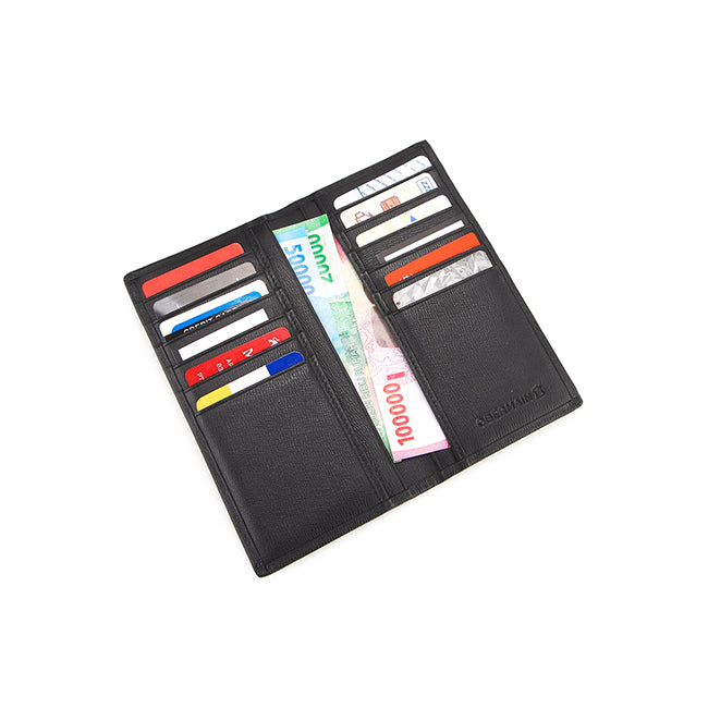 Obermain Aksesoris Pria Nereo Long Wallet-Rfid In Black