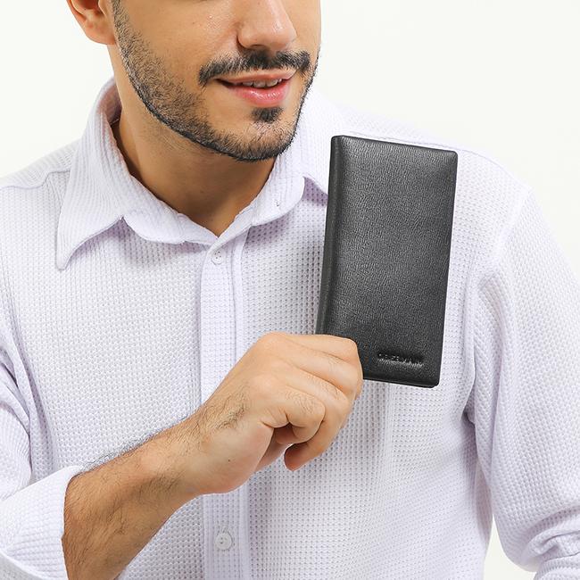 Obermain Aksesoris Pria Nereo Long Wallet-Rfid In Black