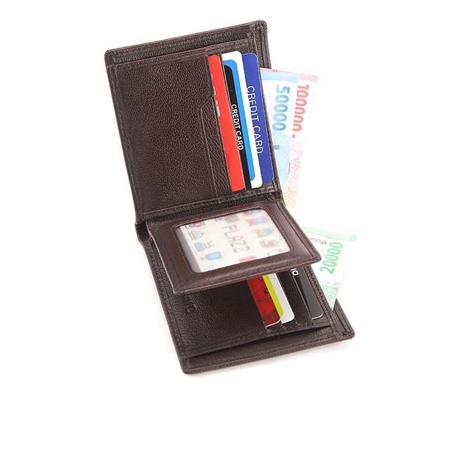 Obermain Aksesoris Pria Short Wallet Nevin Short Wlflip-Rfid In Brown