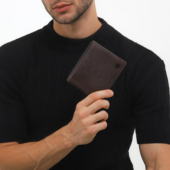 Obermain Aksesoris Pria Short Wallet Nevin Short Wlflip-Rfid In Brown