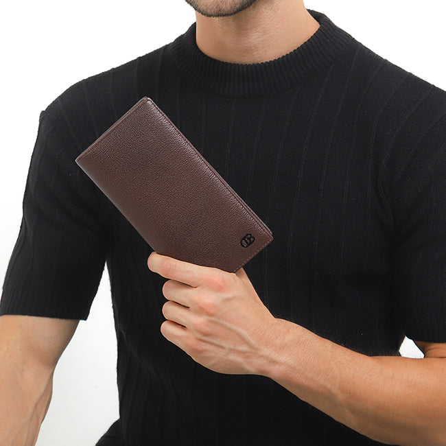 Obermain Aksesoris Pria Nevin Long Wallet-Rfid In Brown