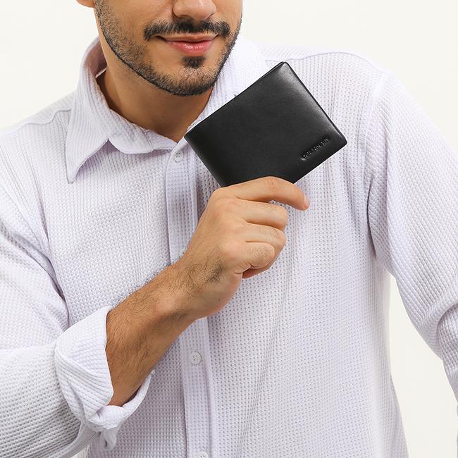 Obermain Aksesoris Pria Short Wallet Nellie Short Wl-Rfid In Black