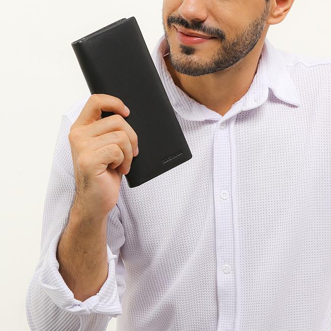 Obermain Aksesoris Pria Nellie Long Wallet-Rfid In Black