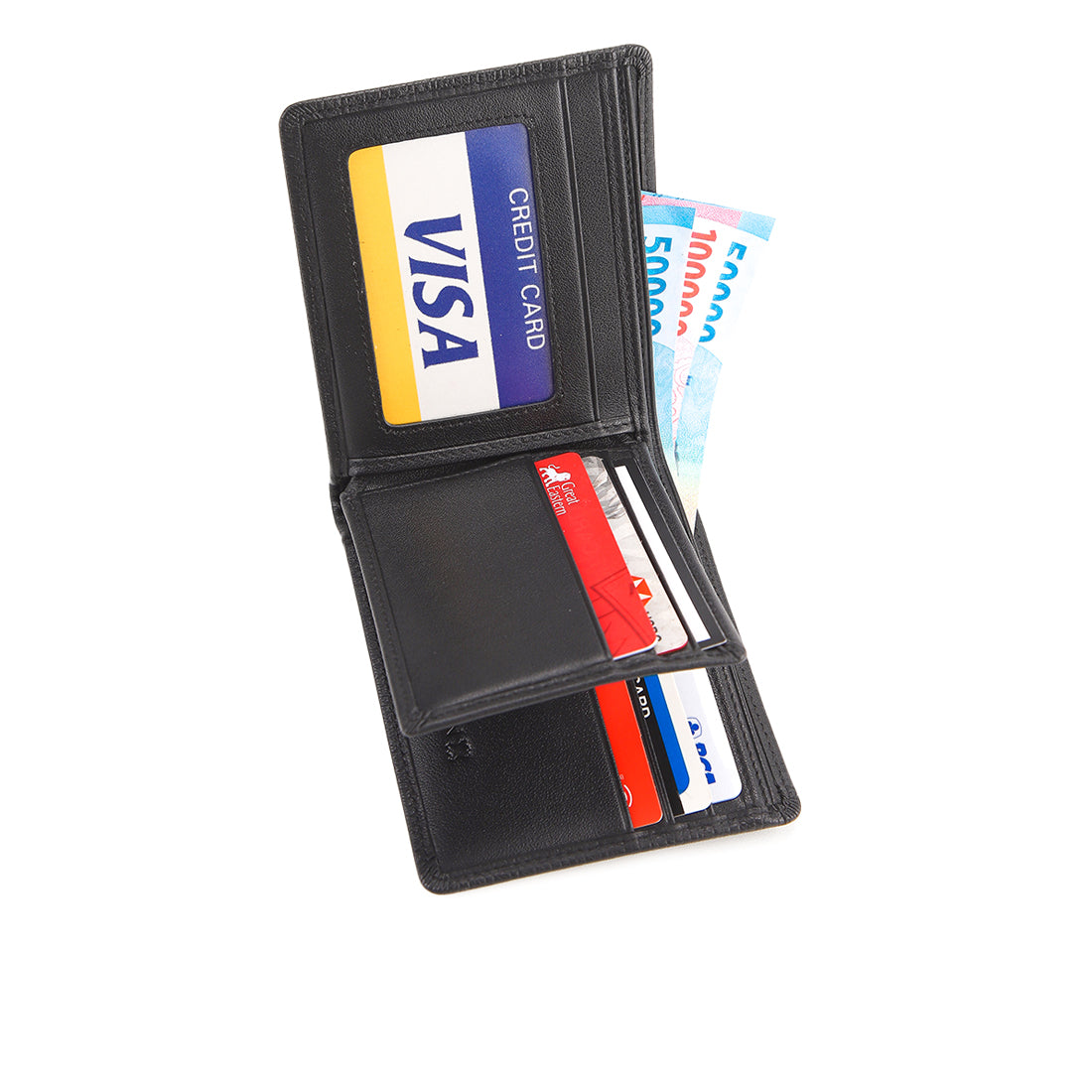 Obermain Aksesoris Pria Short Wallet Timmy Short Wlflip-Rfid In Black