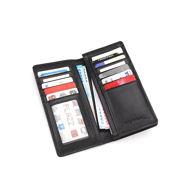 Obermain Aksesoris Pria Timmy Long Wallet-Rfid In Black