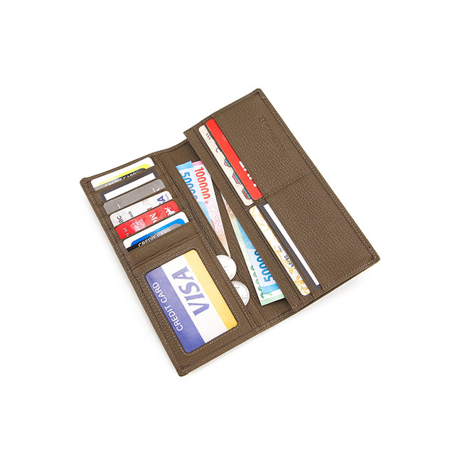 Obermain Aksesoris Pria Tavin Long Wallet-Rfid In Khaki