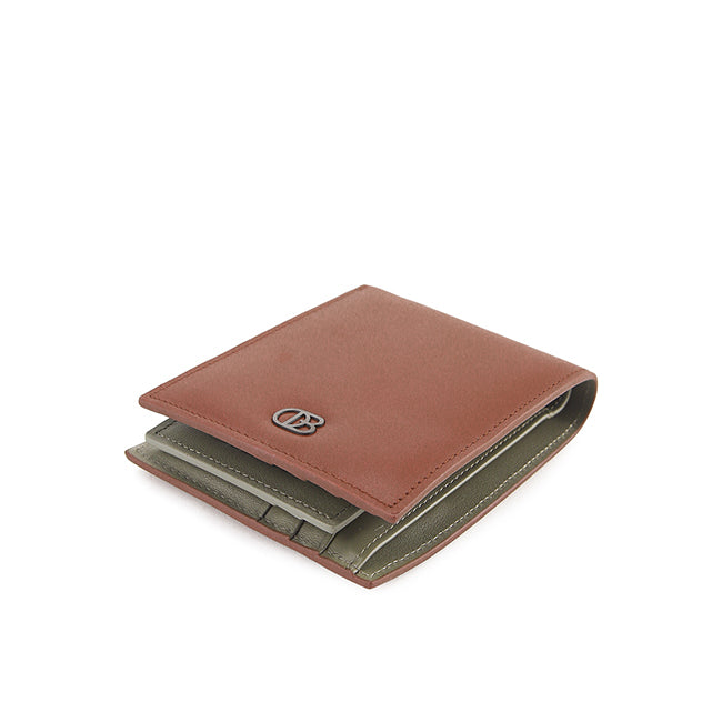 Obermain Aksesoris Pria Short Wallet Tab Short Wl Dtcbl-Rfid In Brown