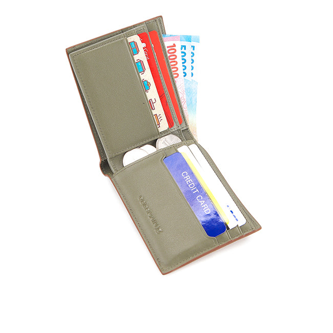 Obermain Aksesoris Pria Short Wallet Tab Short Wl Dtcbl-Rfid In Brown